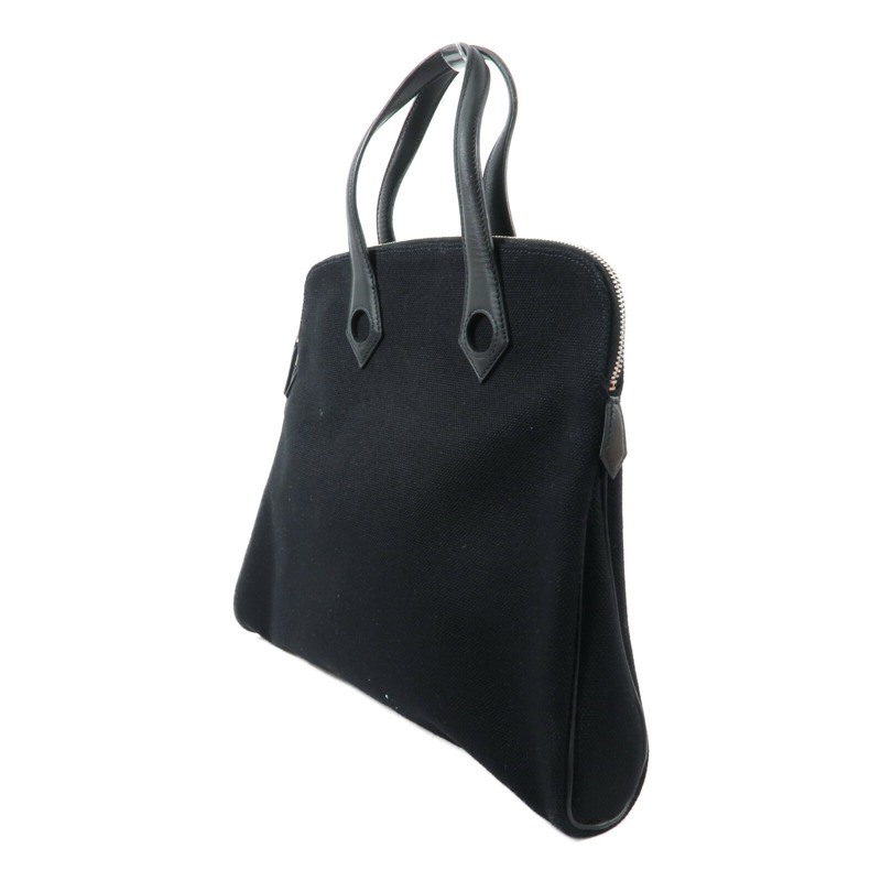 HERMES 帆布Sac Ybou PM手挽袋Noir-2