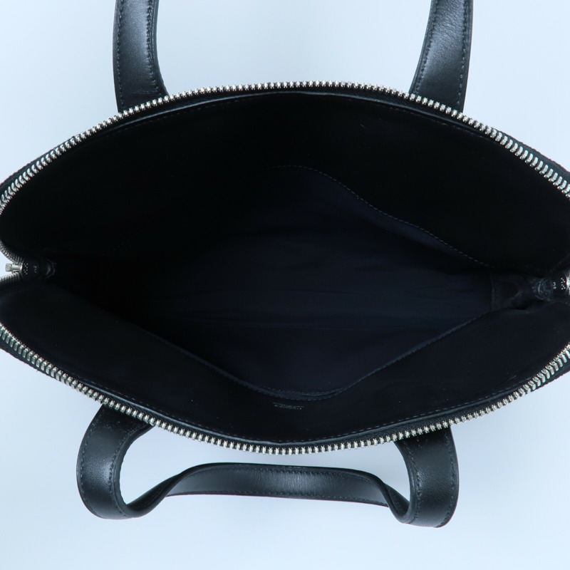 HERMES 帆布Sac Ybou PM手挽袋Noir-4