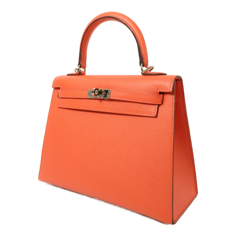 HERMES Epsom皮革Kelly 25手挽肩背兩用袋Rose Jaipur-2