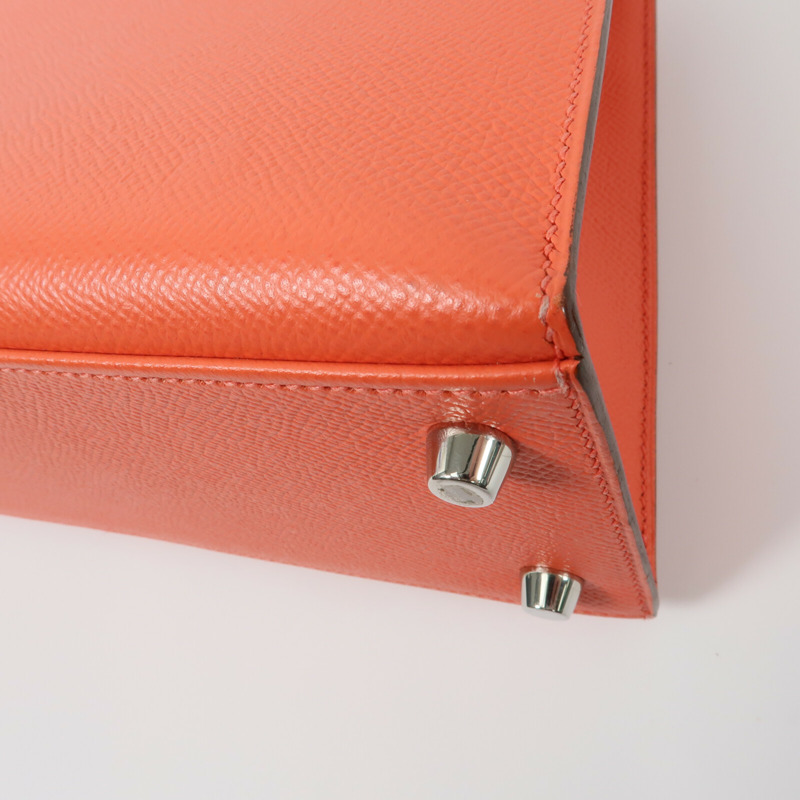 HERMES Epsom皮革Kelly 25手挽肩背兩用袋Rose Jaipur-15