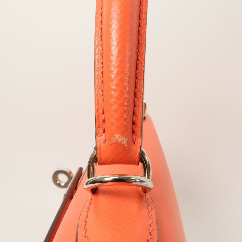 HERMES Epsom皮革Kelly 25手挽肩背兩用袋Rose Jaipur-16