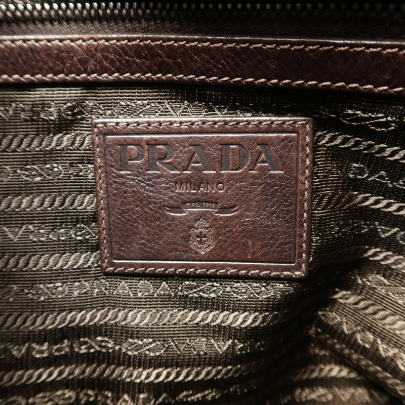 PRADA Cervo皮革Messenger Bag肩背袋-5