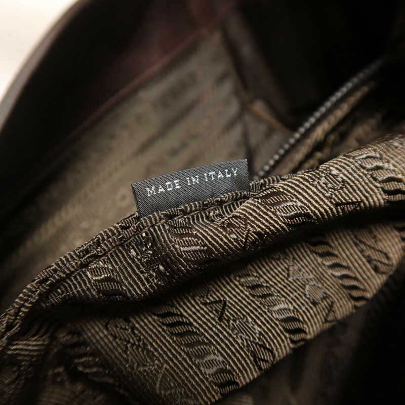 PRADA Cervo皮革Messenger Bag肩背袋-6