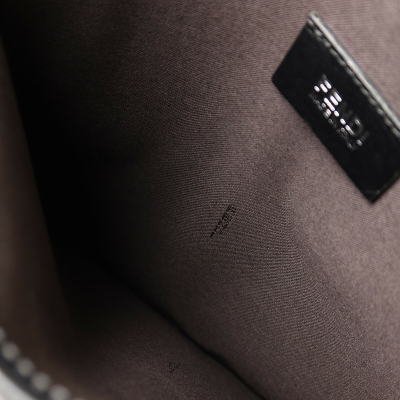 FENDI 塗層帆布Messenger Bag肩背袋-4