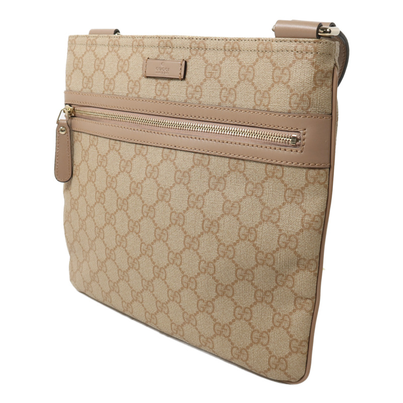 GUCCI 塗層帆布GG Supreme Shoulder Bag肩背袋-2