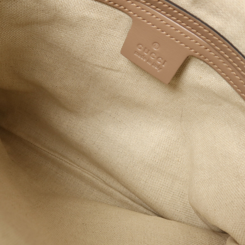 GUCCI 塗層帆布GG Supreme Shoulder Bag肩背袋-4