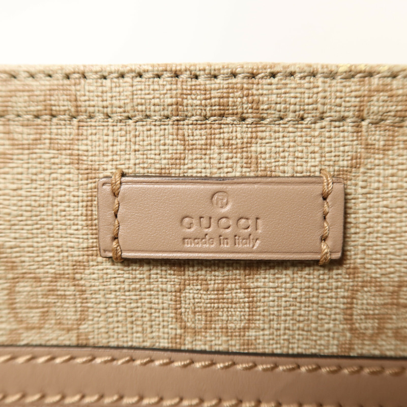 GUCCI 塗層帆布GG Supreme Shoulder Bag肩背袋-6