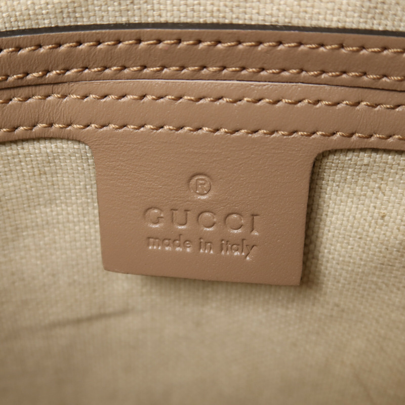 GUCCI 塗層帆布GG Supreme Shoulder Bag肩背袋-7