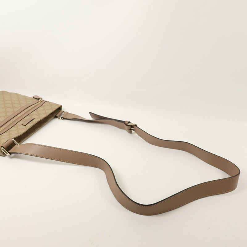 GUCCI 塗層帆布GG Supreme Shoulder Bag肩背袋-9