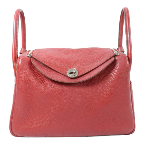 HERMES Clemence皮革Lindy 30手挽肩背兩用袋