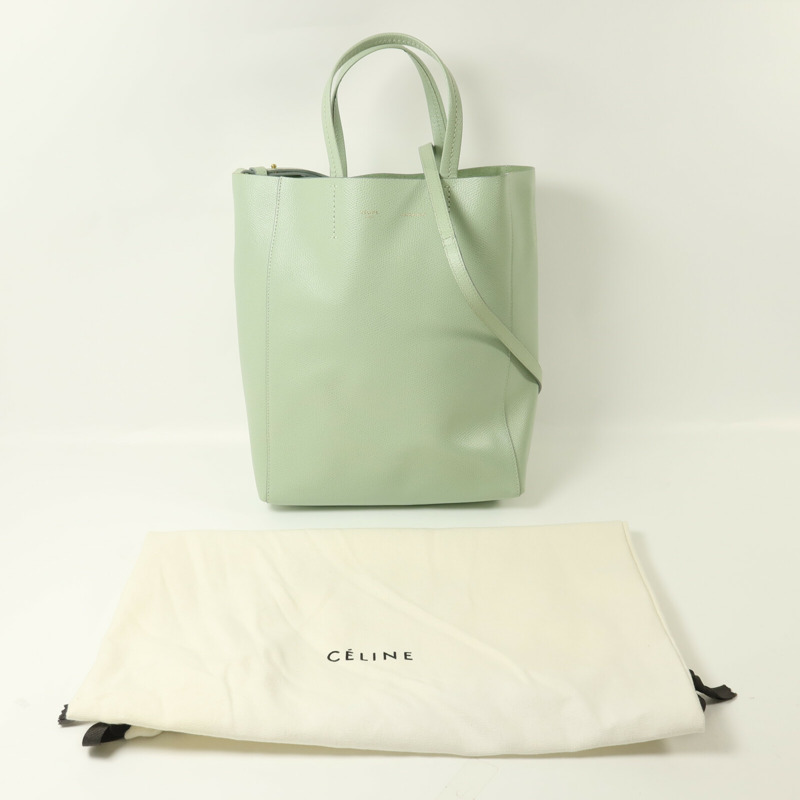 CELINE 牛皮皮革Small Vertical Cabas手挽肩背兩用袋-9