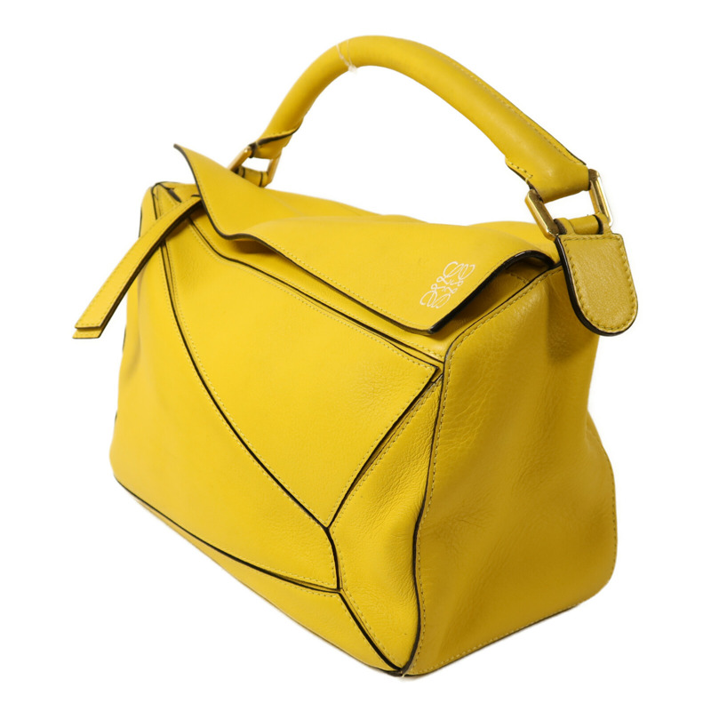 LOEWE 牛皮皮革Puzzle Medium手挽肩背兩用袋-2