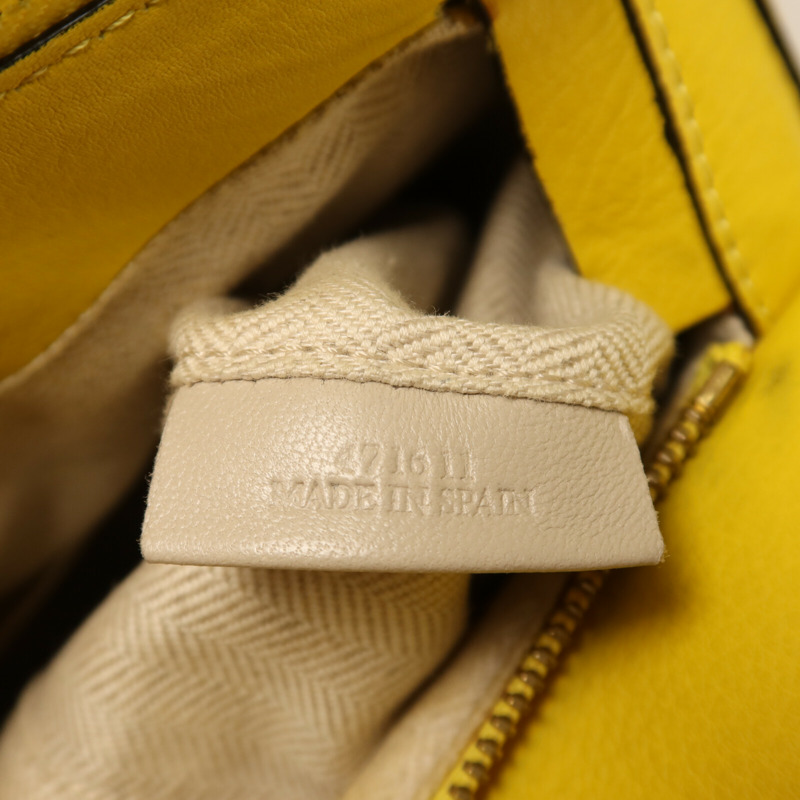 LOEWE 牛皮皮革Puzzle Medium手挽肩背兩用袋-7