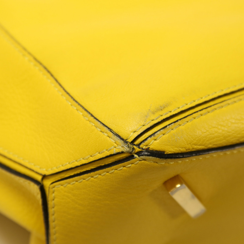 LOEWE 牛皮皮革Puzzle Medium手挽肩背兩用袋-13