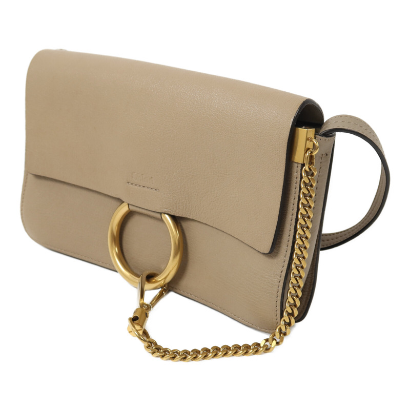 Chloe 牛皮皮革Faye肩背袋-2