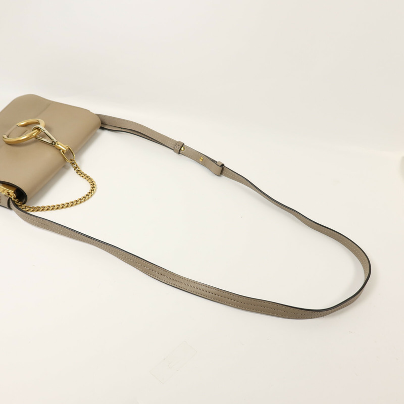 Chloe 牛皮皮革Faye肩背袋-8