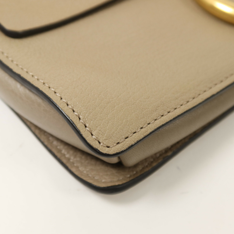 Chloe 牛皮皮革Faye肩背袋-12