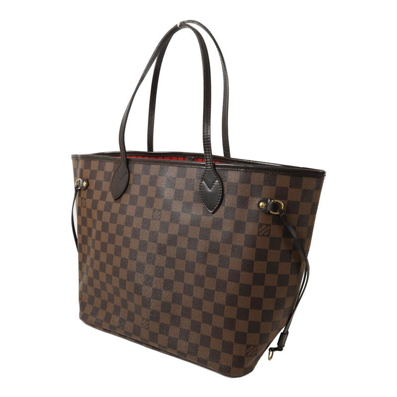 LOUIS VUITTON Damier Neverfull MM手挽袋-2
