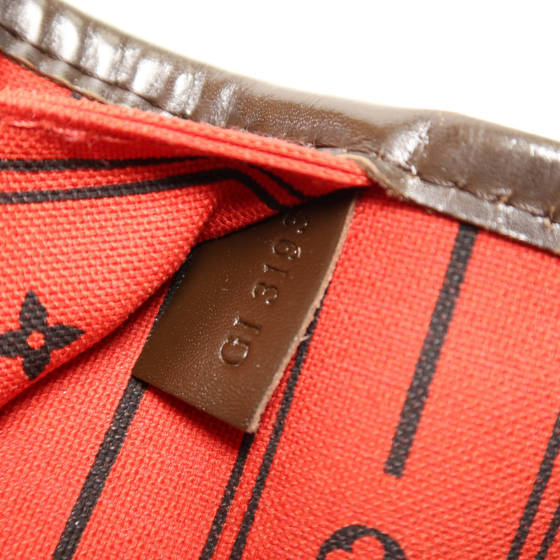 LOUIS VUITTON Damier Neverfull MM手挽袋-6