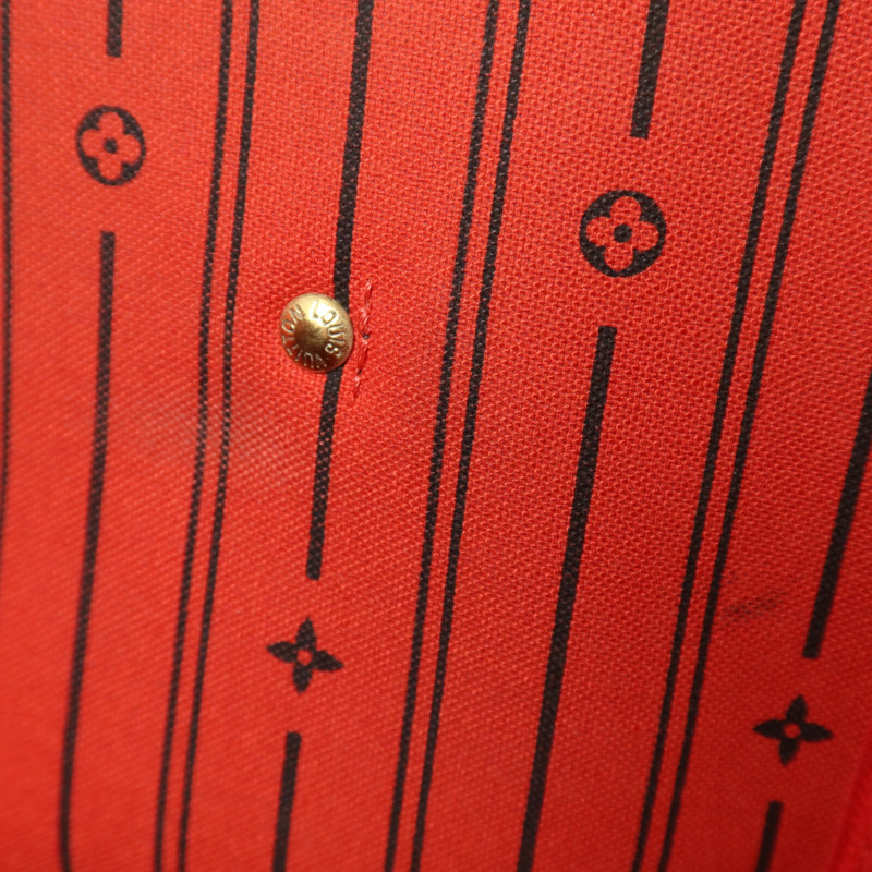 LOUIS VUITTON Damier Neverfull MM手挽袋-16