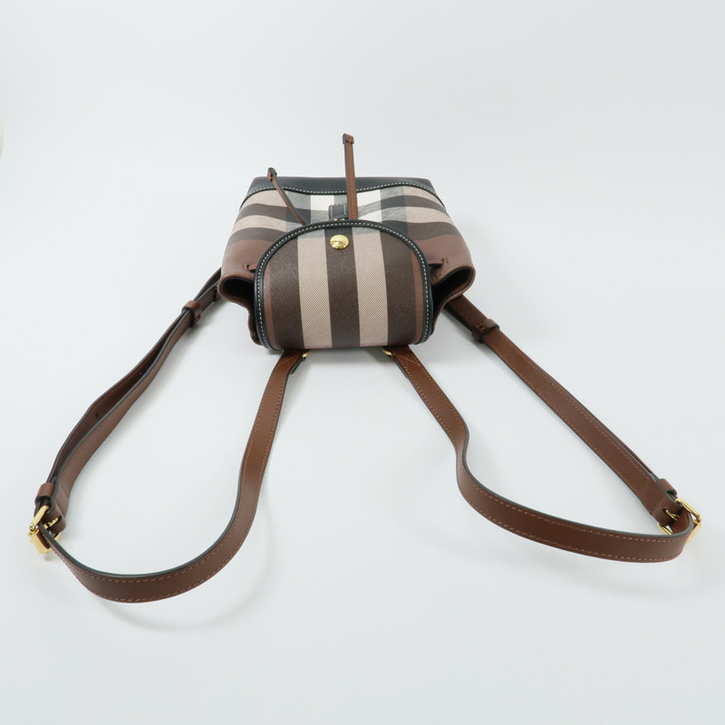 BURBERRY PVC Micro Backpack背包-7