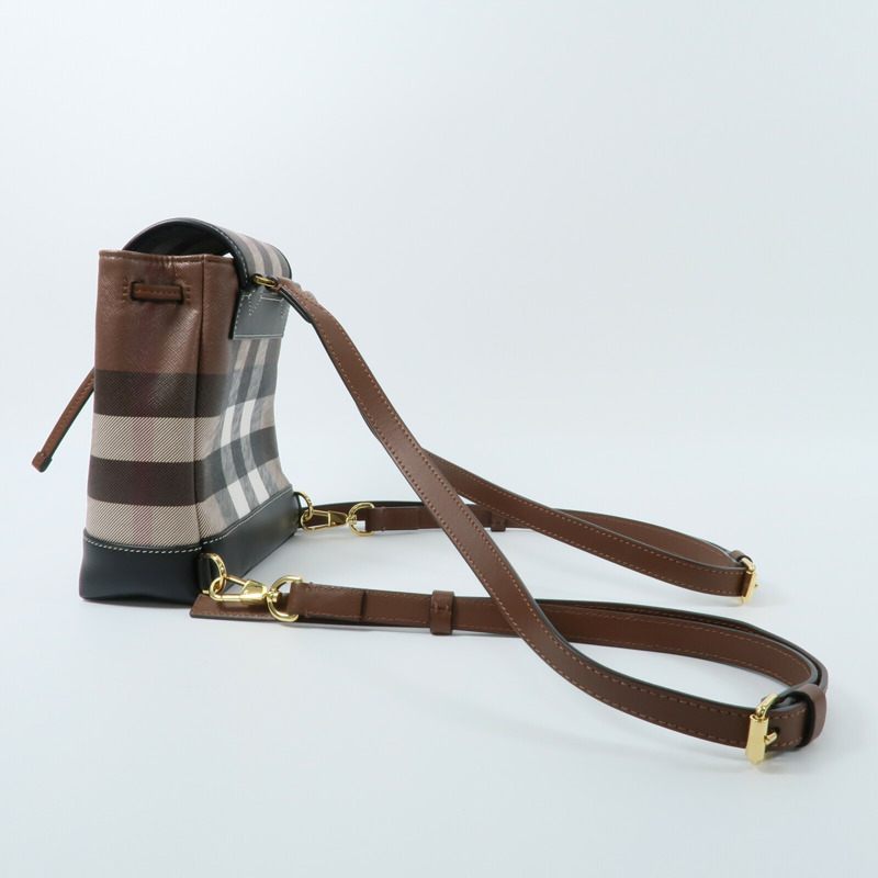 BURBERRY PVC Micro Backpack背包-8