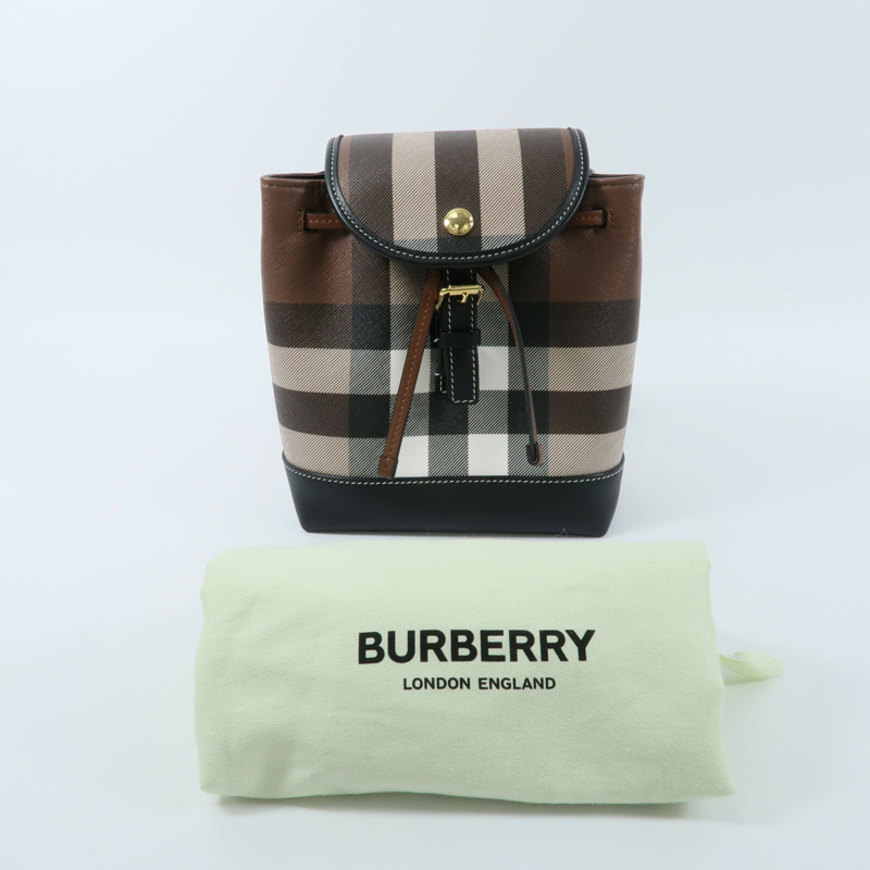 BURBERRY PVC Micro Backpack背包-9