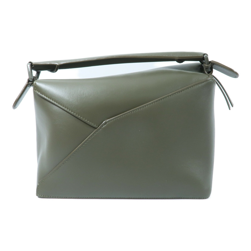 LOEWE 牛皮皮革Edge Puzzle Small手挽肩背兩用袋-1
