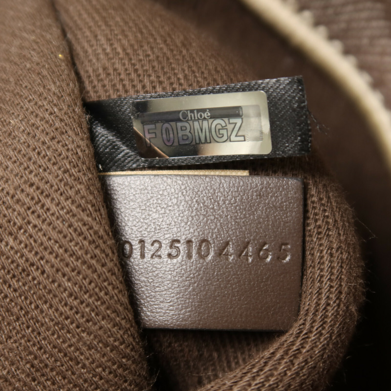 Chloe 帆布Small Carry Tote手挽肩背兩用袋-6
