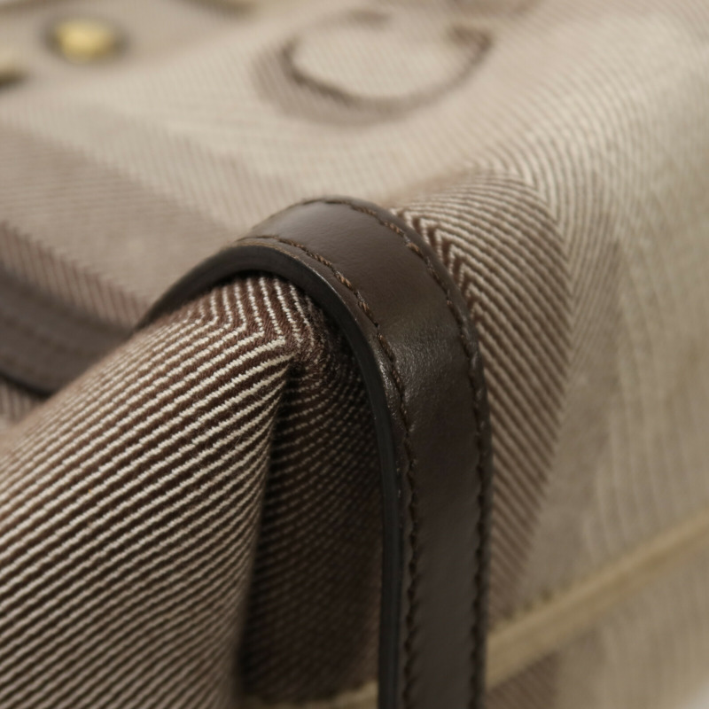 Chloe 帆布Small Carry Tote手挽肩背兩用袋-11