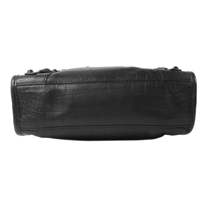 BALENCIAGA 牛皮皮革Mini City手挽肩背兩用袋-3