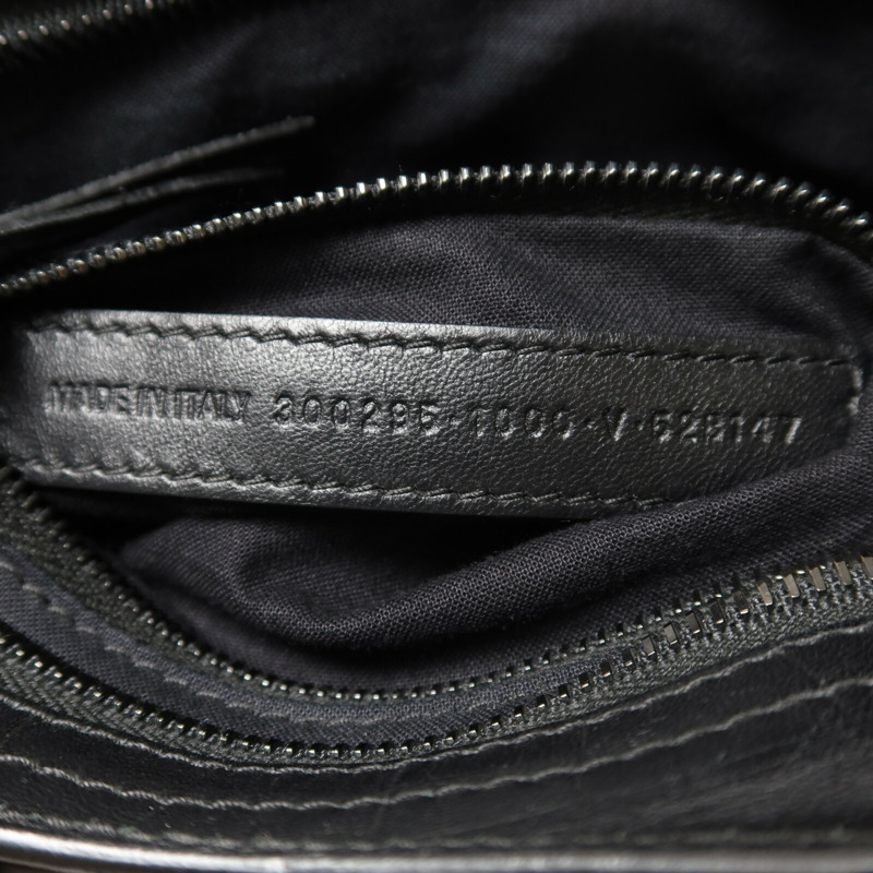 BALENCIAGA 牛皮皮革Mini City手挽肩背兩用袋-6