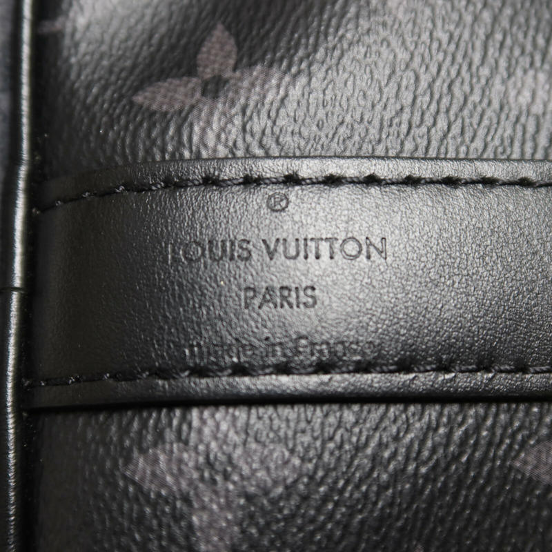 LOUIS VUITTON Monogram Eclipse Keepall Bandoulier手挽肩背兩用袋-6
