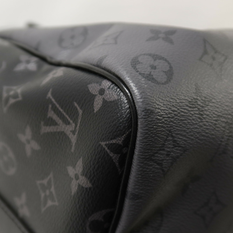 LOUIS VUITTON Monogram Eclipse Keepall Bandoulier手挽肩背兩用袋-12