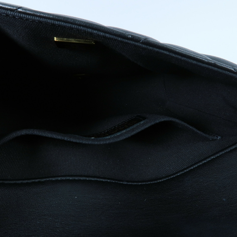 CHANEL 羊皮皮革Chain Shoulder鏈帶肩背袋-4