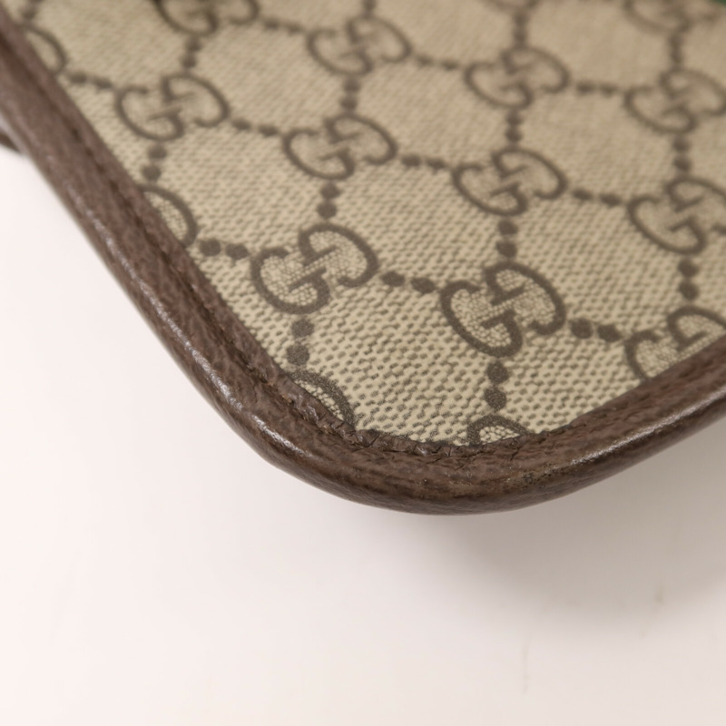 GUCCI 塗層帆布GG Supereme腰包-13