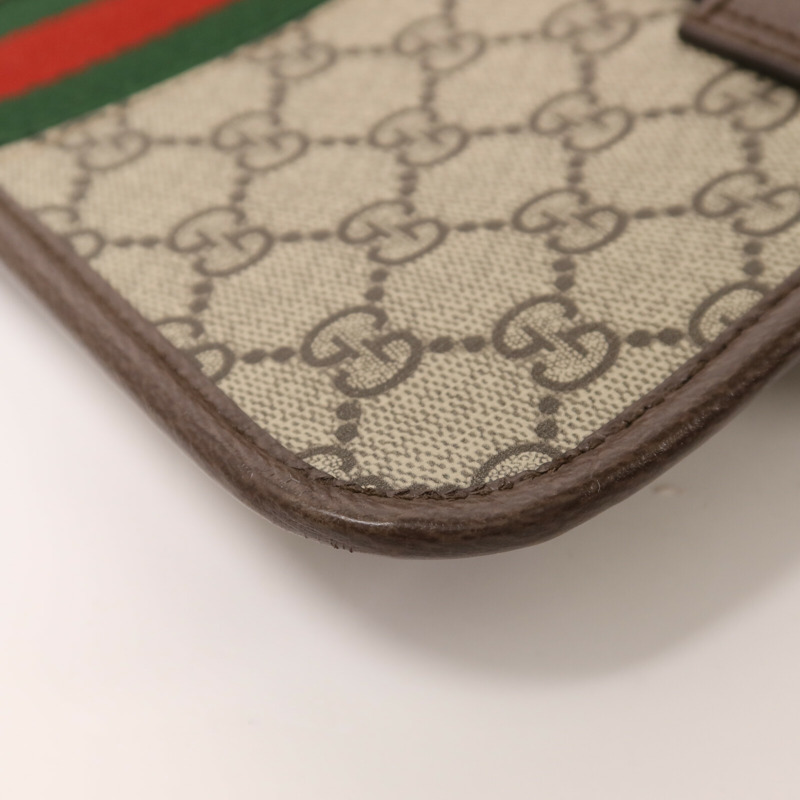 GUCCI 塗層帆布GG Supereme腰包-14