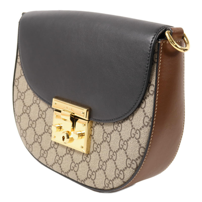 GUCCI 塗層帆布GG Supereme肩背袋-2