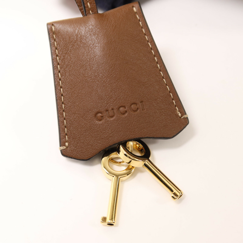 GUCCI 塗層帆布GG Supereme肩背袋-15