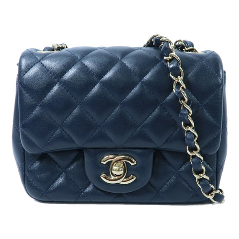 CHANEL 羊皮皮革Classic 17鏈帶肩背袋