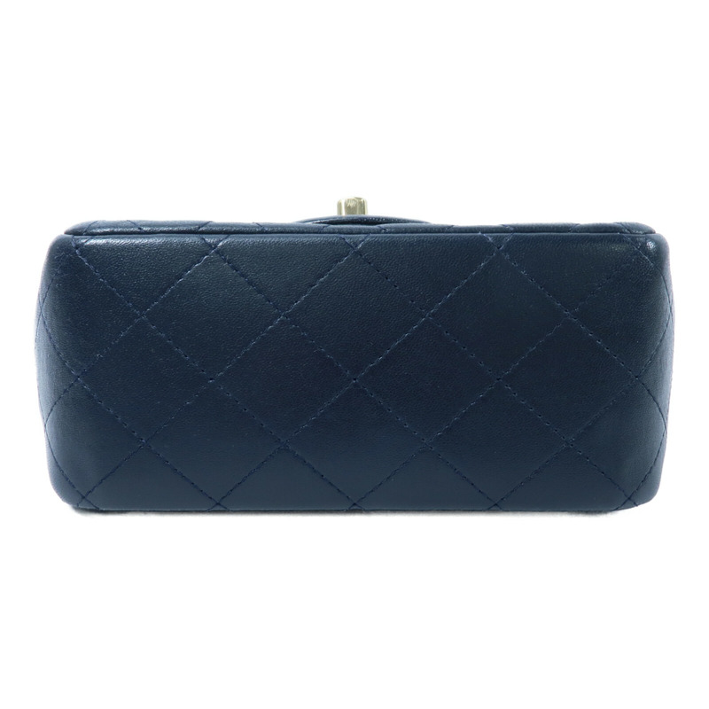 CHANEL 羊皮皮革Classic 17鏈帶肩背袋-3