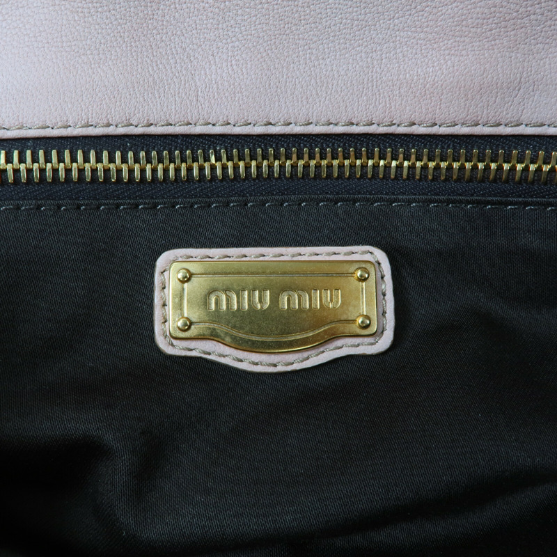 Miu Miu 羊皮皮革Shoulder Bag肩背袋-5