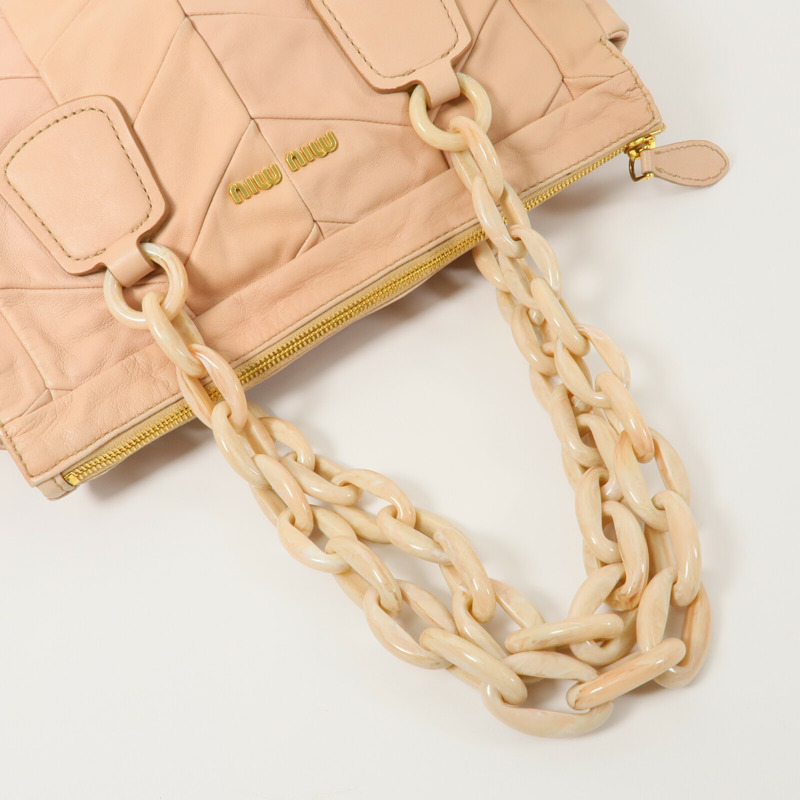 Miu Miu 羊皮皮革Shoulder Bag肩背袋-8