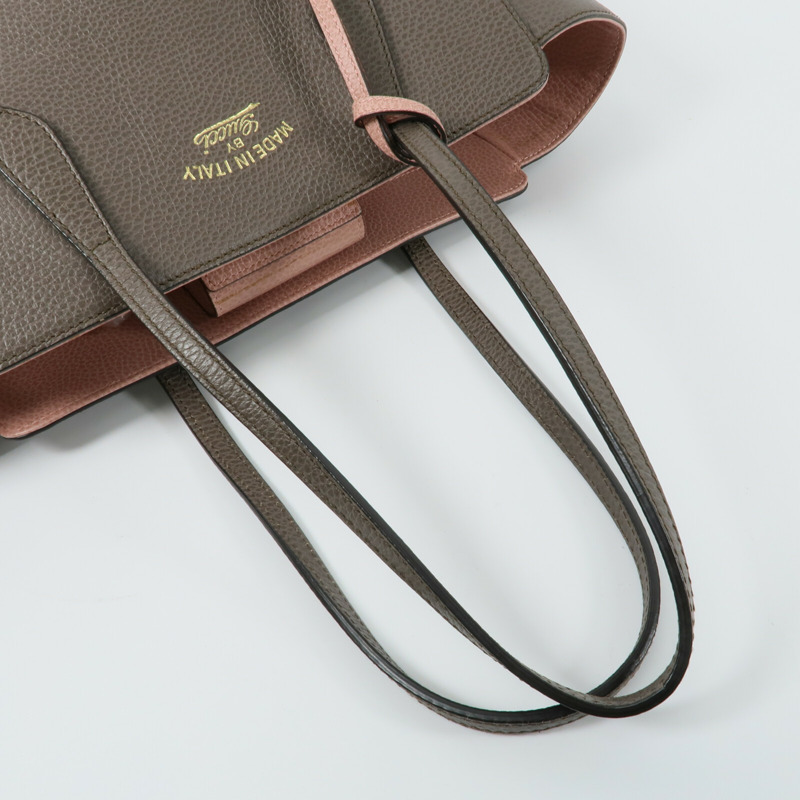 GUCCI 牛皮皮革Tote Bag手挽袋-7