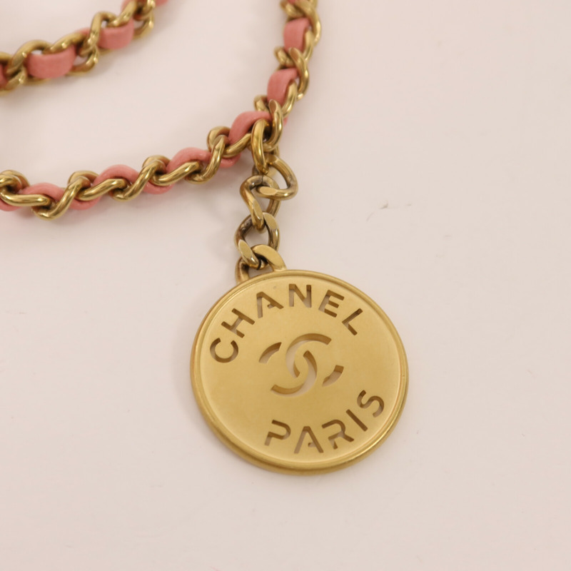 CHANEL 牛皮皮革Chanel 22 Mini鏈帶肩背袋-8