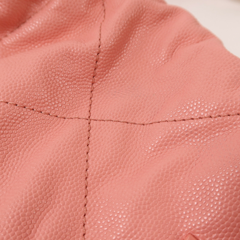 CHANEL 牛皮皮革Chanel 22 Mini鏈帶肩背袋-14