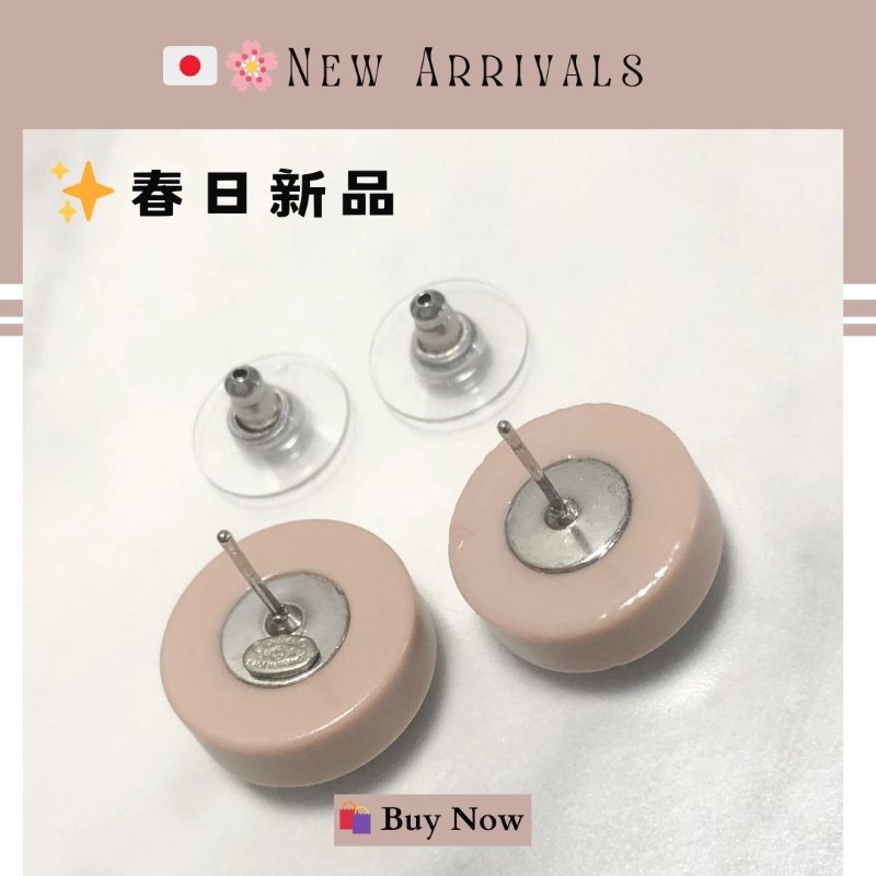 🛍️🎁 26 🔥 4月新品【預訂】 💘 香奈兒 Chanel 心形水晶水鑽粉紅色耳環🔥 香奈兒熱賣款 香奈兒經典款 耳環 CHANEL EARRING-1
