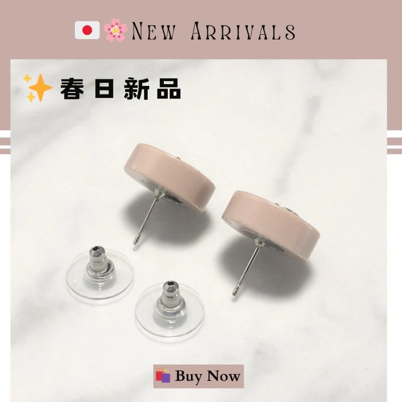 🛍️🎁 26 🔥 4月新品【預訂】 💘 香奈兒 Chanel 心形水晶水鑽粉紅色耳環🔥 香奈兒熱賣款 香奈兒經典款 耳環 CHANEL EARRING-6