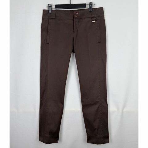 莉亞精品♡ Gucci 咖色西裝長褲 #40 二手