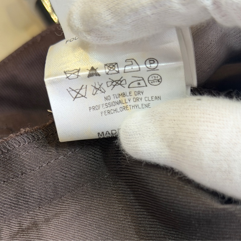 莉亞精品♡ Gucci 咖色西裝長褲 #40 二手-3